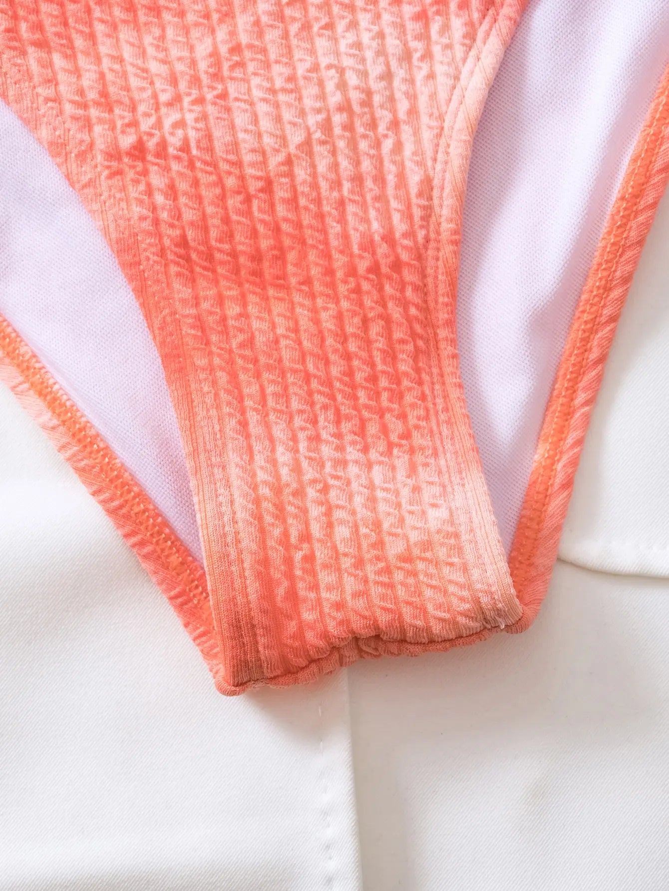 Savelie™ hang neck back strap triangle cup basic low-waisted briefs bikini two pieces