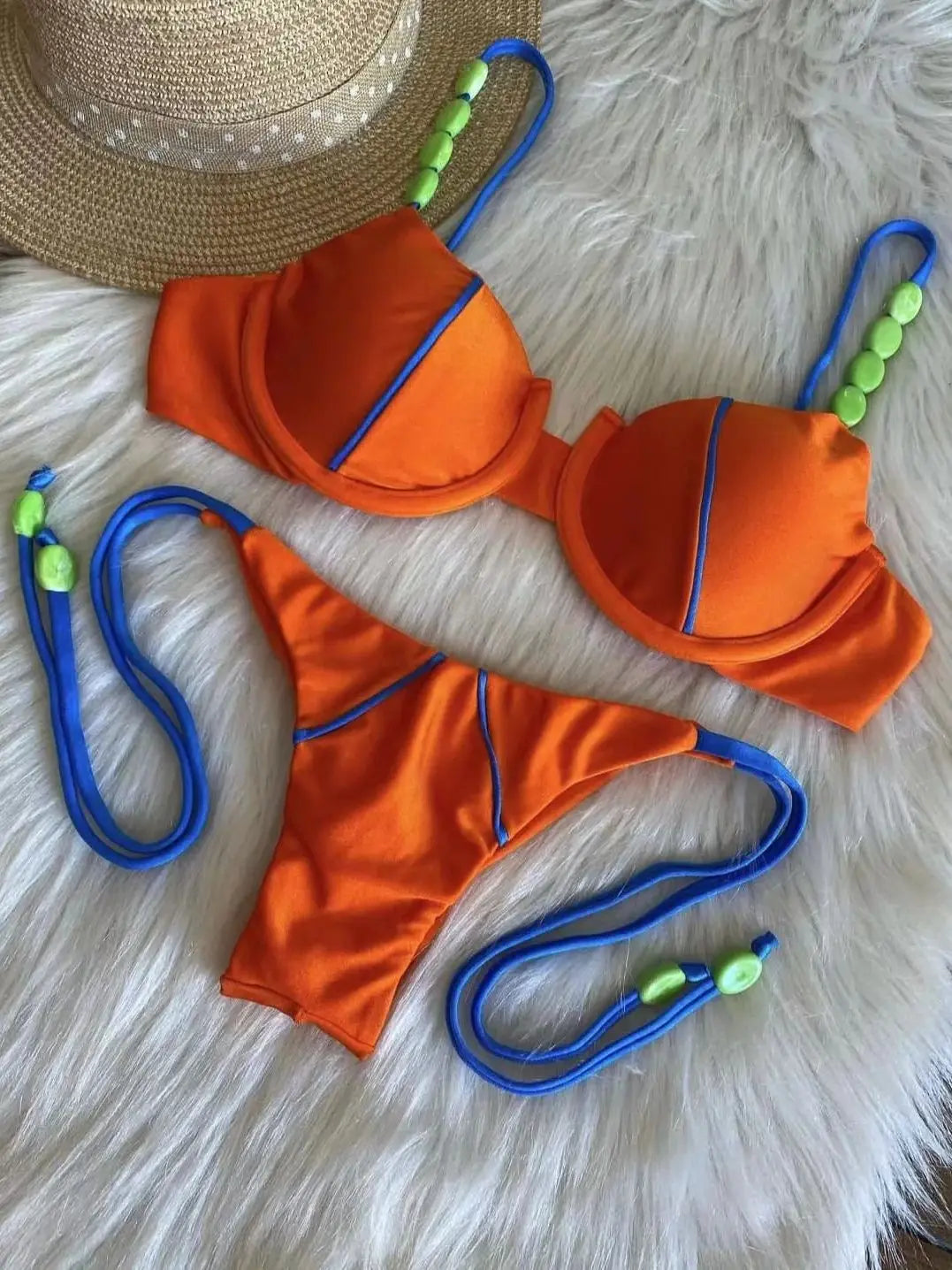 Savelie™ Bikini Set  low-waist with Push up