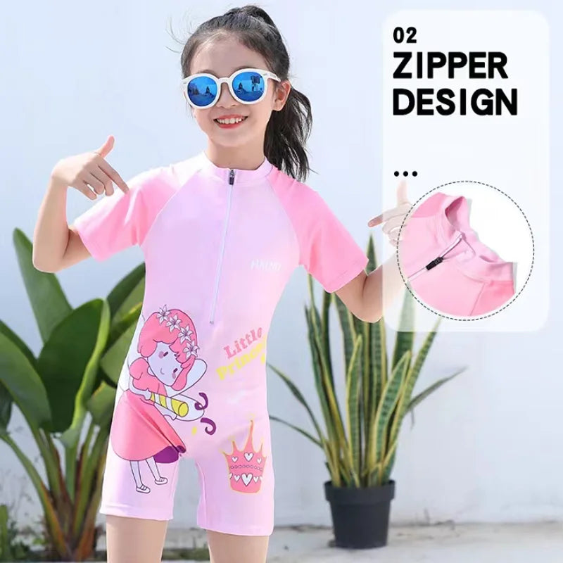 Savelie™ Children's Swimwear Cartoon One-Piece Costume Bodyguard