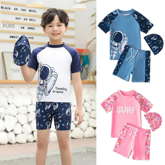 Savelie™ Children Professional Swimwear Set Bodyguard